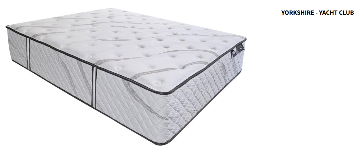 YORKSHIRE - GRAPHITE MF 14" QUILTED FOAM MATTRESS FREE SHIPPING!