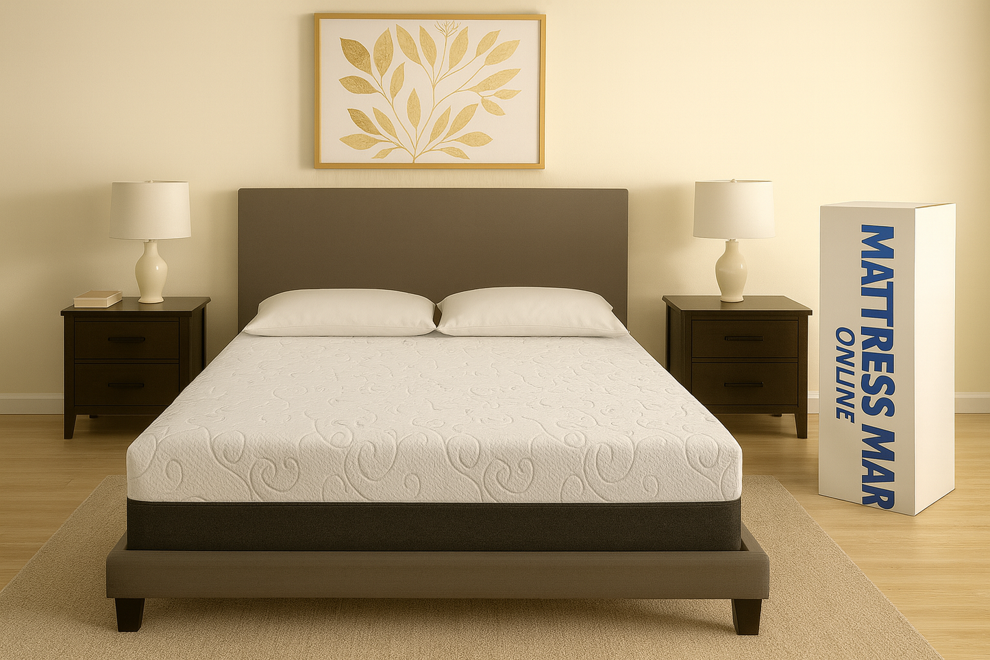 SANTORINI – 10” Zipper Cover Foam Mattress 50% OFF RETAIL!