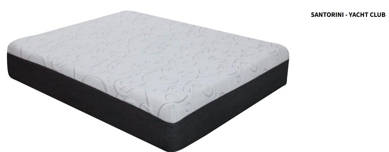 SANTORINI – 10” Zipper Cover Foam Mattress 50% OFF RETAIL!